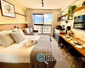 Premium Studio | Free WiFi - Beach Haus by 123Quarto (João Pessoa)