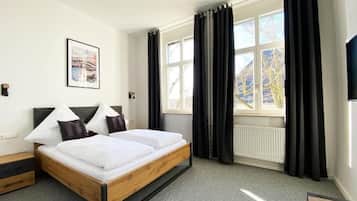 Kahden hengen comfort-huone, tupakointi kielletty | Pimennysverhot, äänieristys, silitysrauta/-lauta, ilmainen Wi-Fi