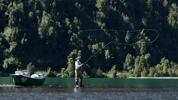 Standaard huisje, uitzicht op rivier | Divers