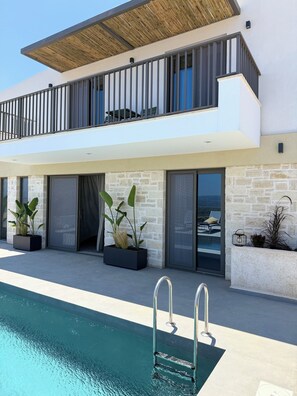 Pool - Sunrise Village Aptera Private Pool Villa No1 - Horizon (F477+79, Souda)