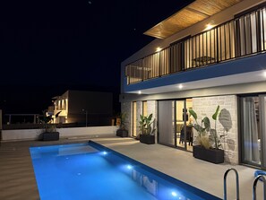 Pool - Sunrise Village Aptera Private Pool Villa No1 - Horizon (F477+79, Souda)
