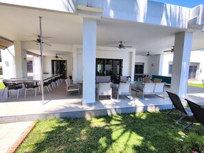Villa, Multiple Bedrooms, Accessible Bathtub, Air conditioning | Outdoor dining - Large Group Puerto Banus 10 Rooms Pool  (Marbella)