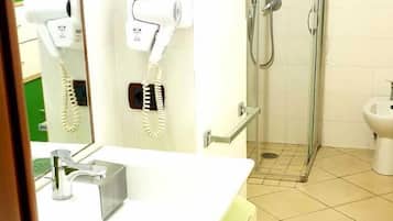 Quadrupla familiare, non fumatori, vista città | Bagno