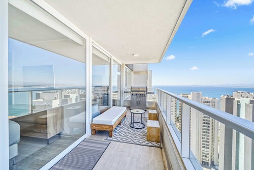 Luz de Bahía Apt in Concón · Balcony · 4 Guests