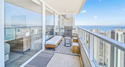 Luz de Bahía Apt in Concón · Balcony · 4 Guests