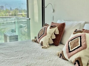 1 bedroom, iron/ironing board, WiFi, bed sheets - Apartamento en Las Condes (Las Condes)
