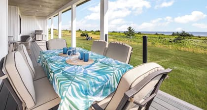 Luxury North Shore Retreat | Ocean Views | Steps to PEI National Park Beach