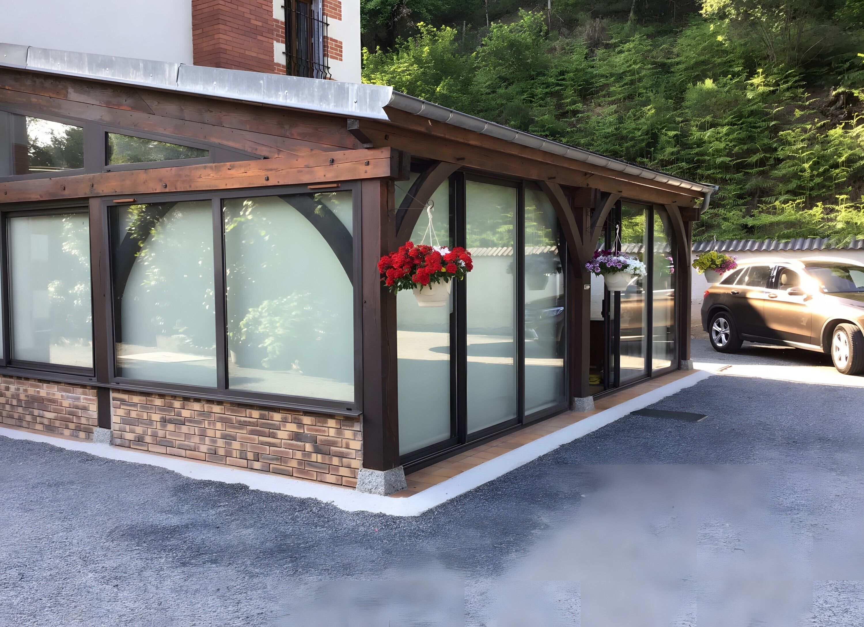 Enceinte de l’hébergement