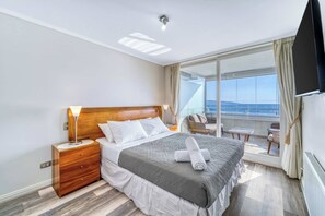 2 bedrooms, iron/ironing board, WiFi - Pacific Terrace - Vista al mar- 4 huéspedes - Wifi (Viña del Mar)