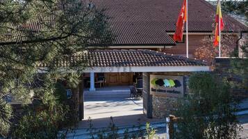 Voorkant van accommodatie