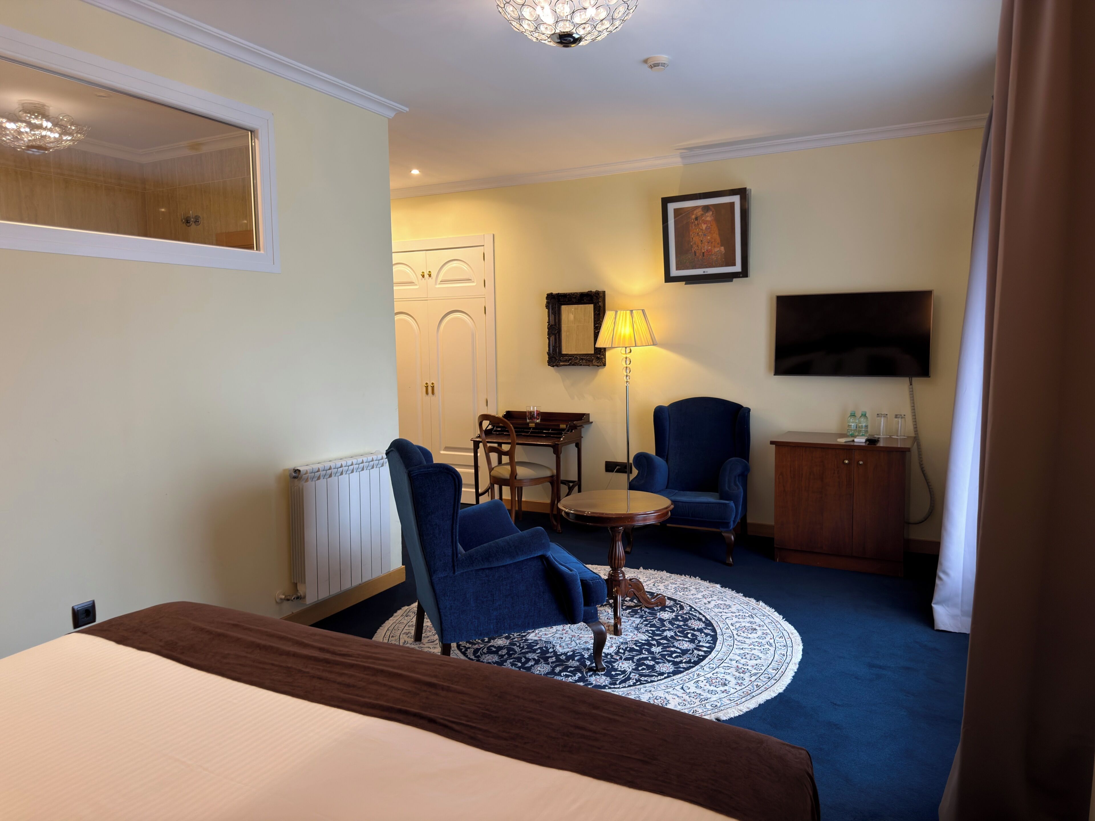 Habitación Deluxe doble, 1 cama de matrimonio grande, terraza, vistas al jardín