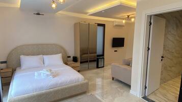 Villa superior, vista a la montaña