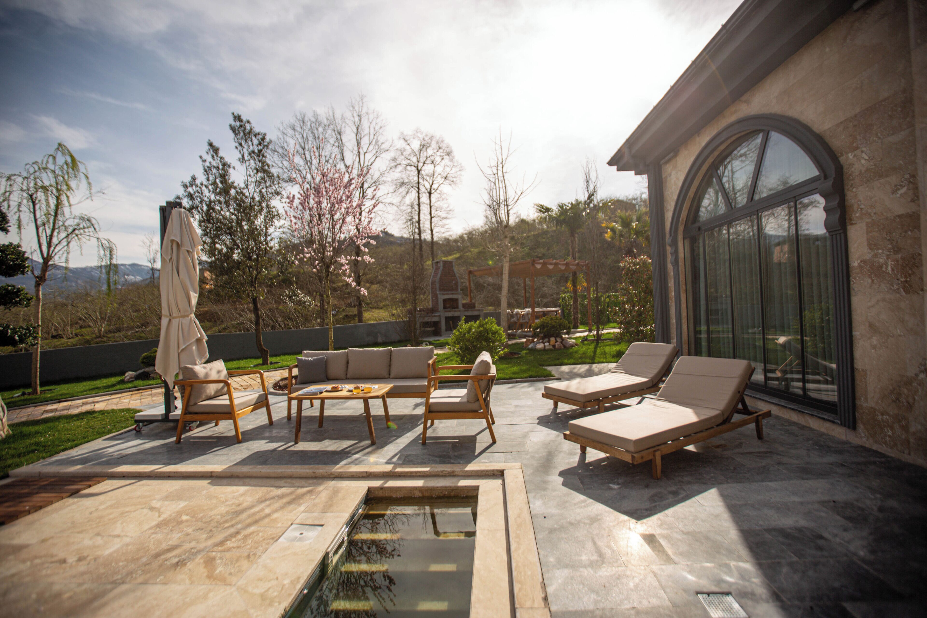 高级别墅, 山景 | 露台