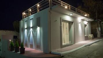 Luxe suite, uitzicht op zee | Exterieur