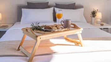 Luxe suite, uitzicht op zee