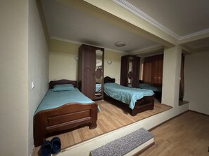 Classic Quadruple Room, City View | Desk, free WiFi