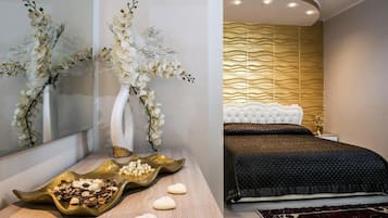 Tremannsrom – familie, byutsikt