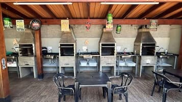 Opções para refeição ao ar livre