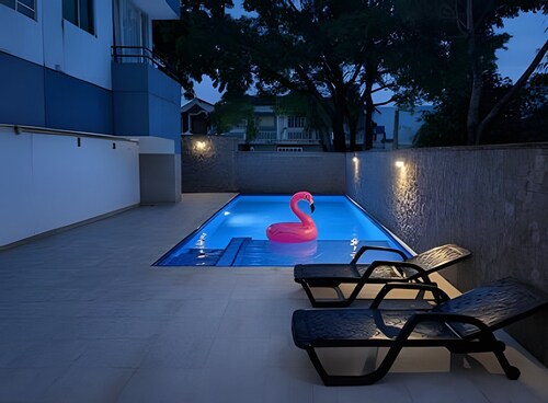 Apto Moderno 3 Hab-Agua 24-7-Central-AC