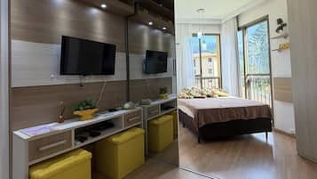 Family Apartment, Non Smoking, Pool View | Blackout drapes, iron/ironing board, free WiFi, wheelchair access