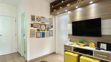 Familienapartment, Nichtraucher, Poolblick | Innenbereich