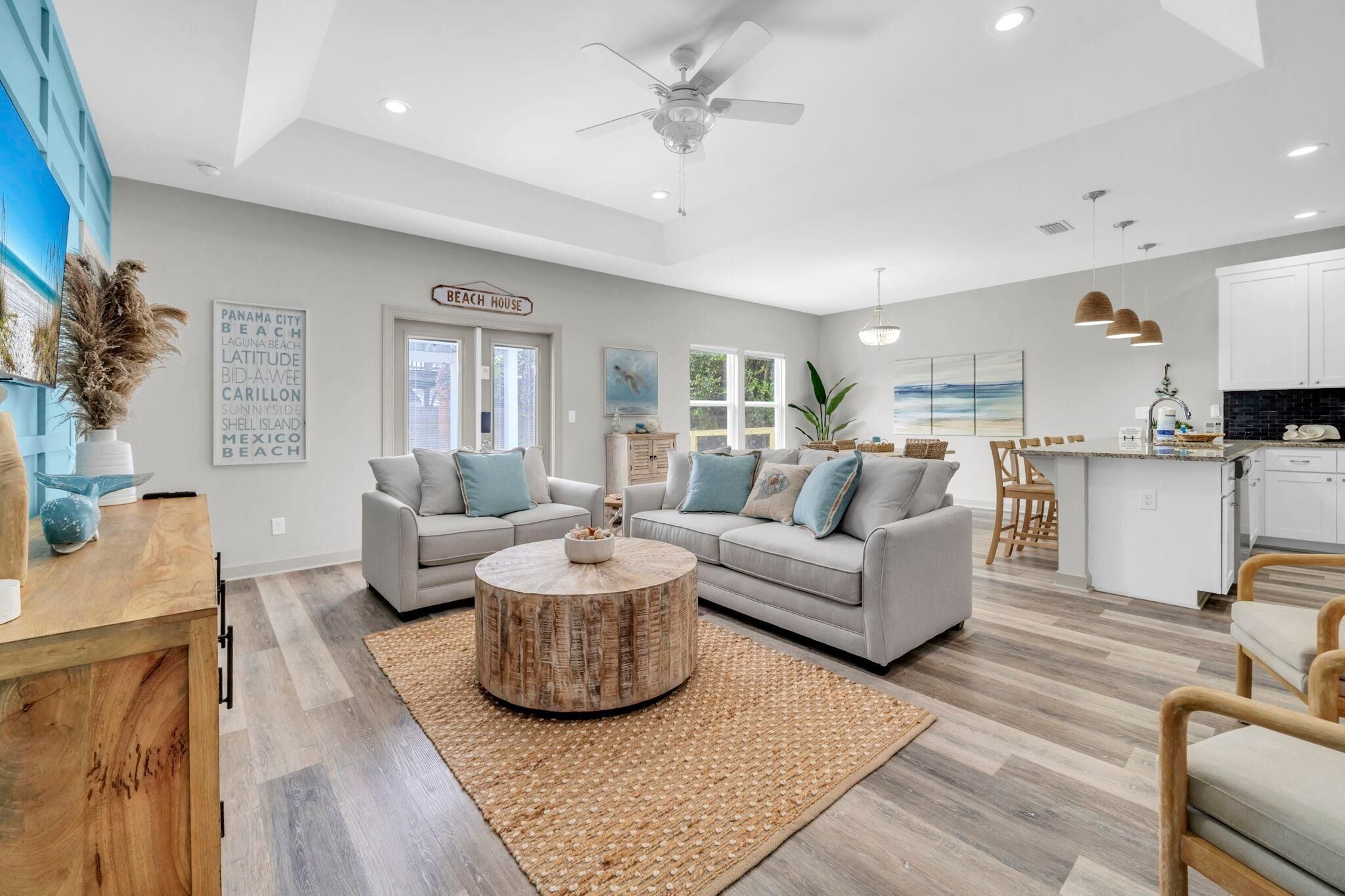 Maison, Plusieurs lits (Sandy Shores) | Aire de séjour