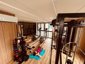 Vierbettzimmer | Fitnessbereich