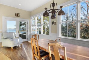 Dining - Ledgelawn – Stunning Waterfront Views! (Deer Isle)