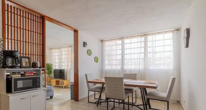 Casa de Papi in Luquillo with cool AC breeze