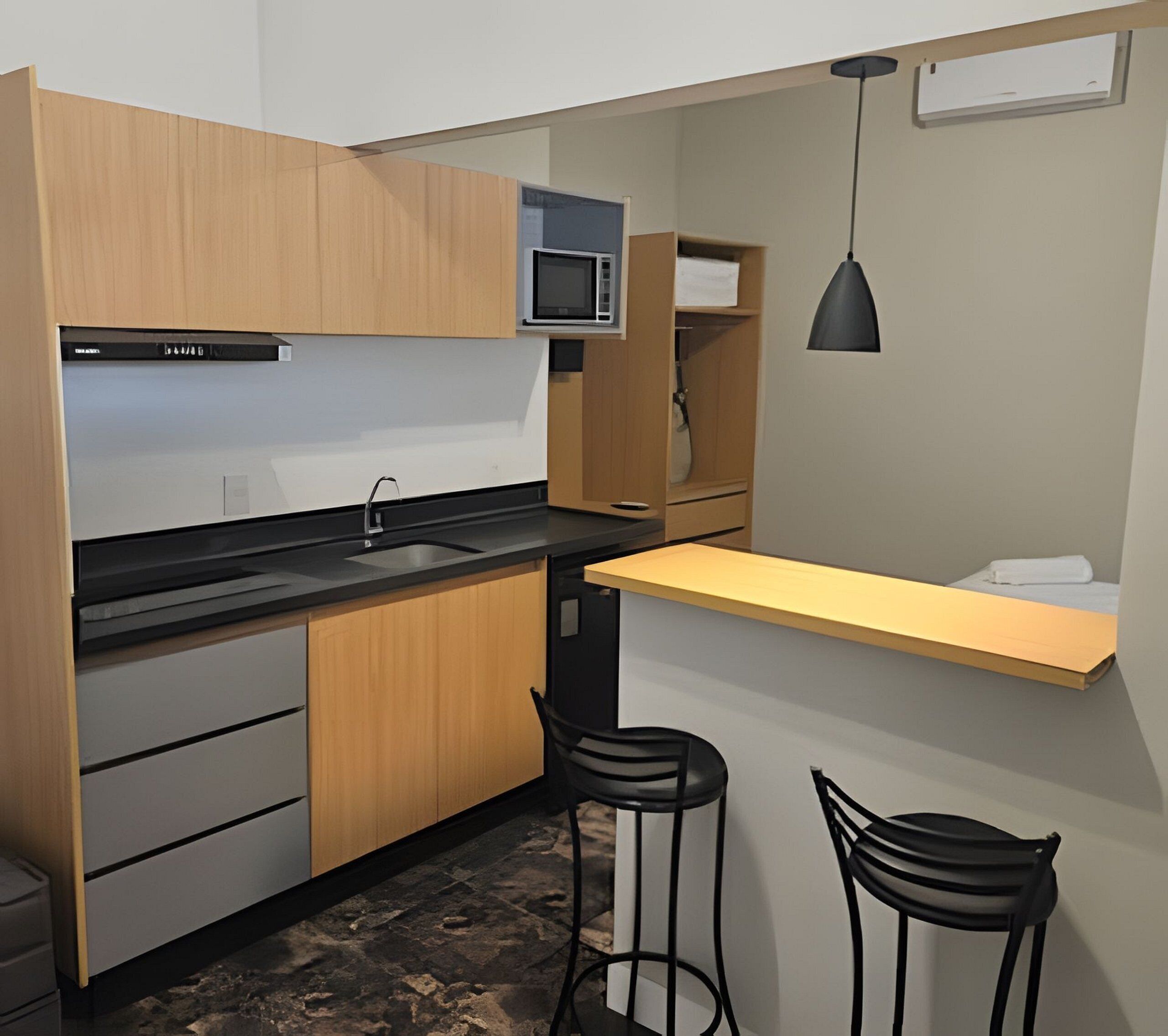 Apartamento conforto | Cozinha privada