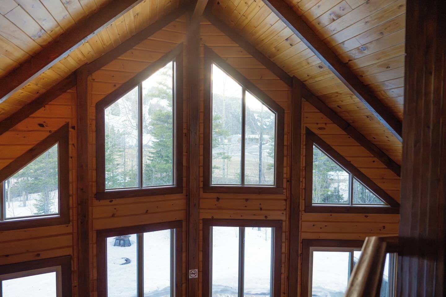 Chalet 3 ~ Rivière-aux-Rochers | Mountain view