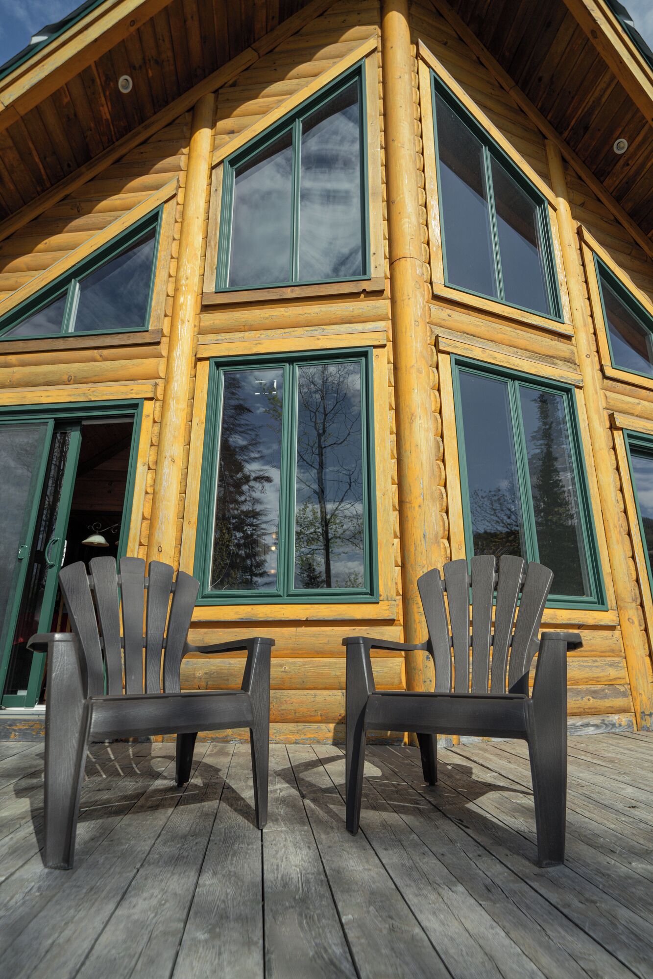 Chalet 3 ~ Rivière-aux-Rochers | Terrace/patio