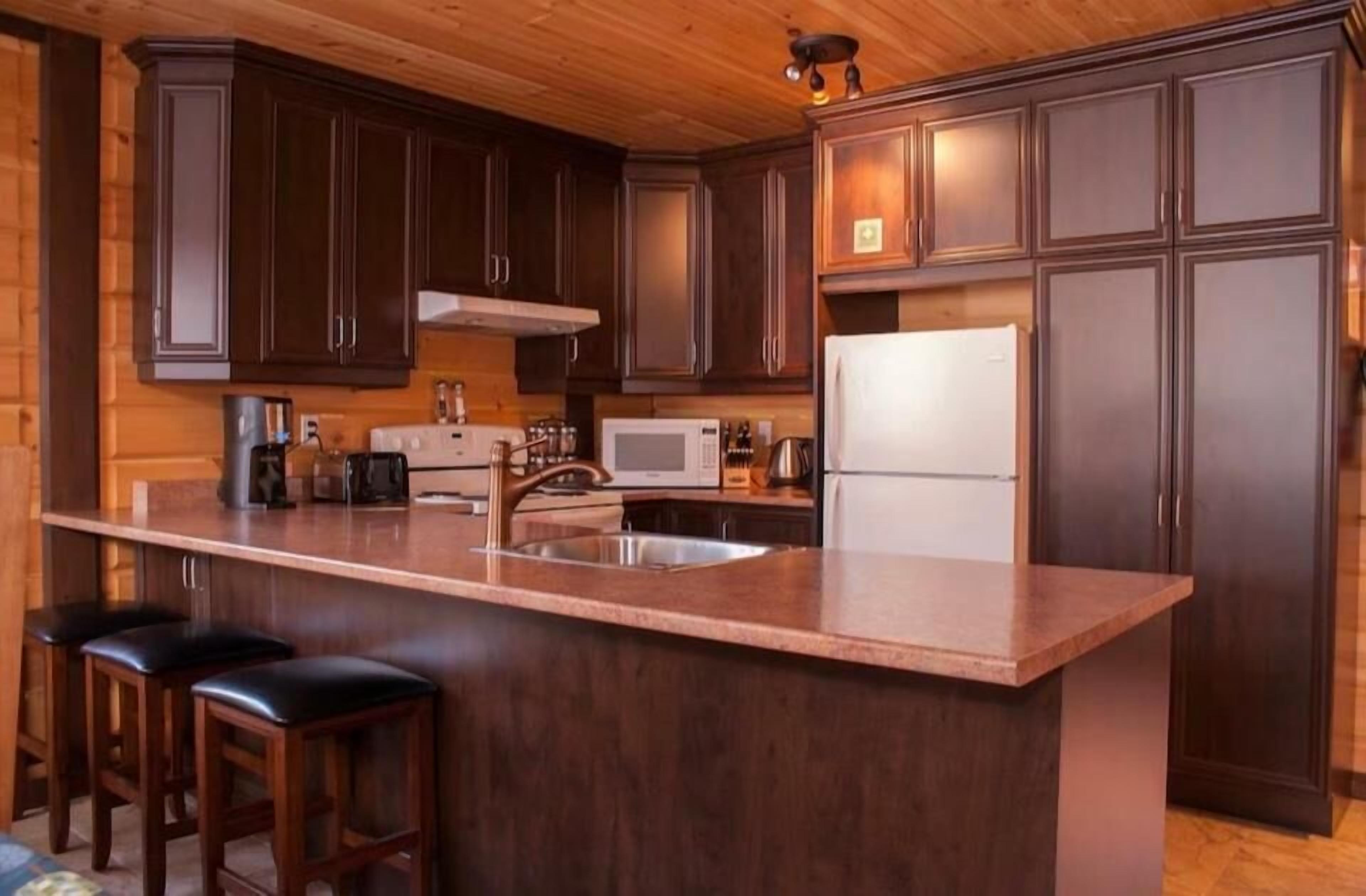 Chalet, Mountain View | Private kitchen