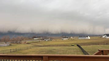 Vue depuis l’hébergement