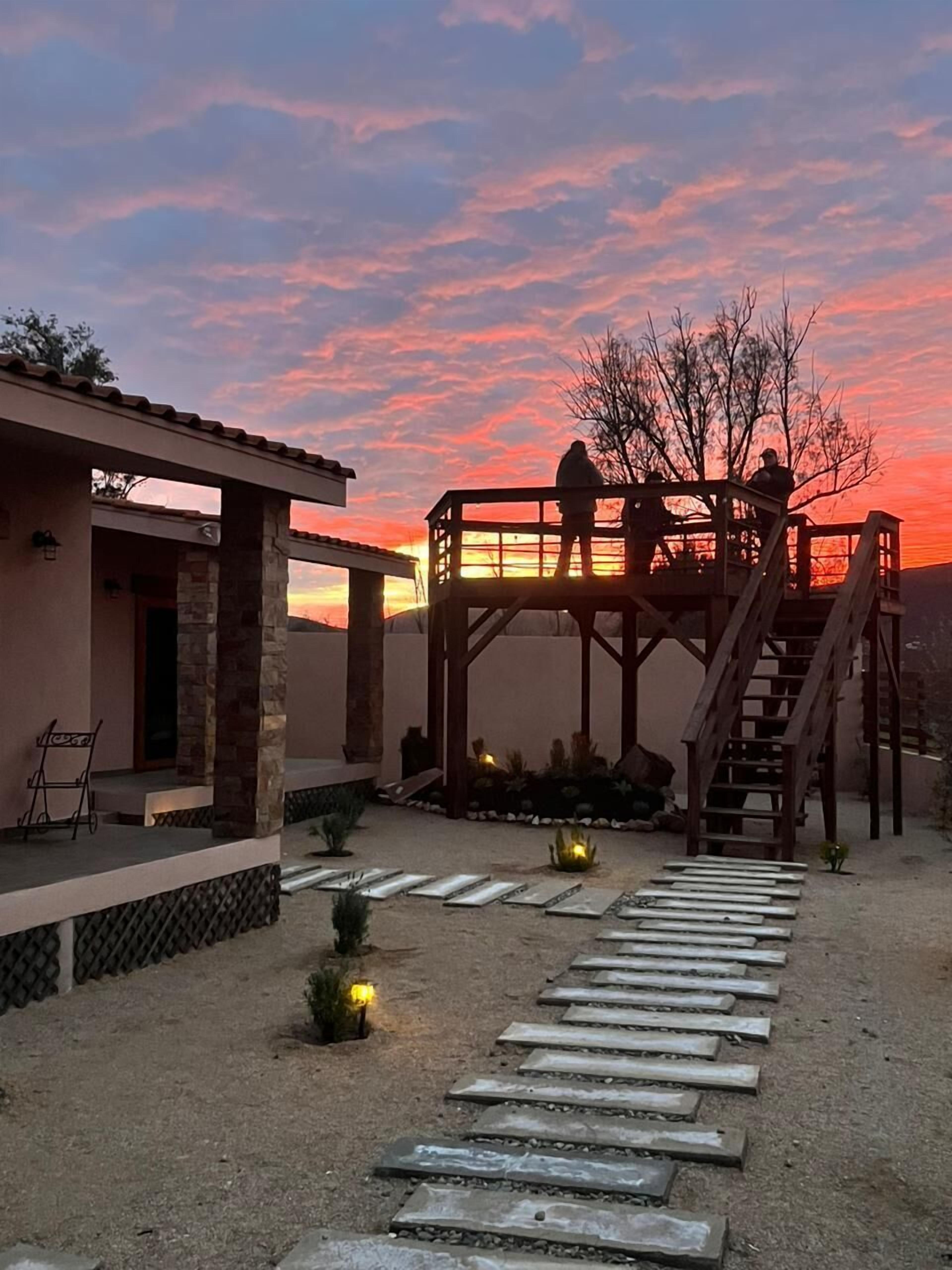 Comfort-Ferienhütte, 1 Schlafzimmer, Bergblick | Außenbereich
