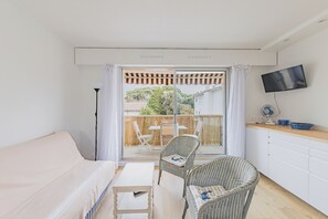 Living area - Apartment Arcachon Mouleau Plage (Arcachon)