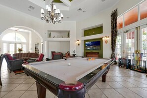 Games room - Family Retreat • Pool + Near Disney (Davenport)