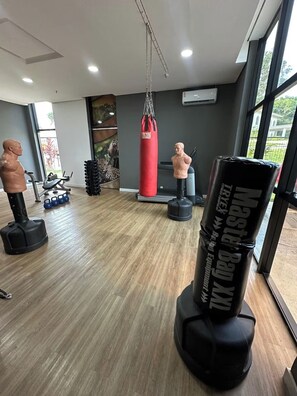 Fitness facility - Tropical executive hotel Flat 1006 (Manaus)