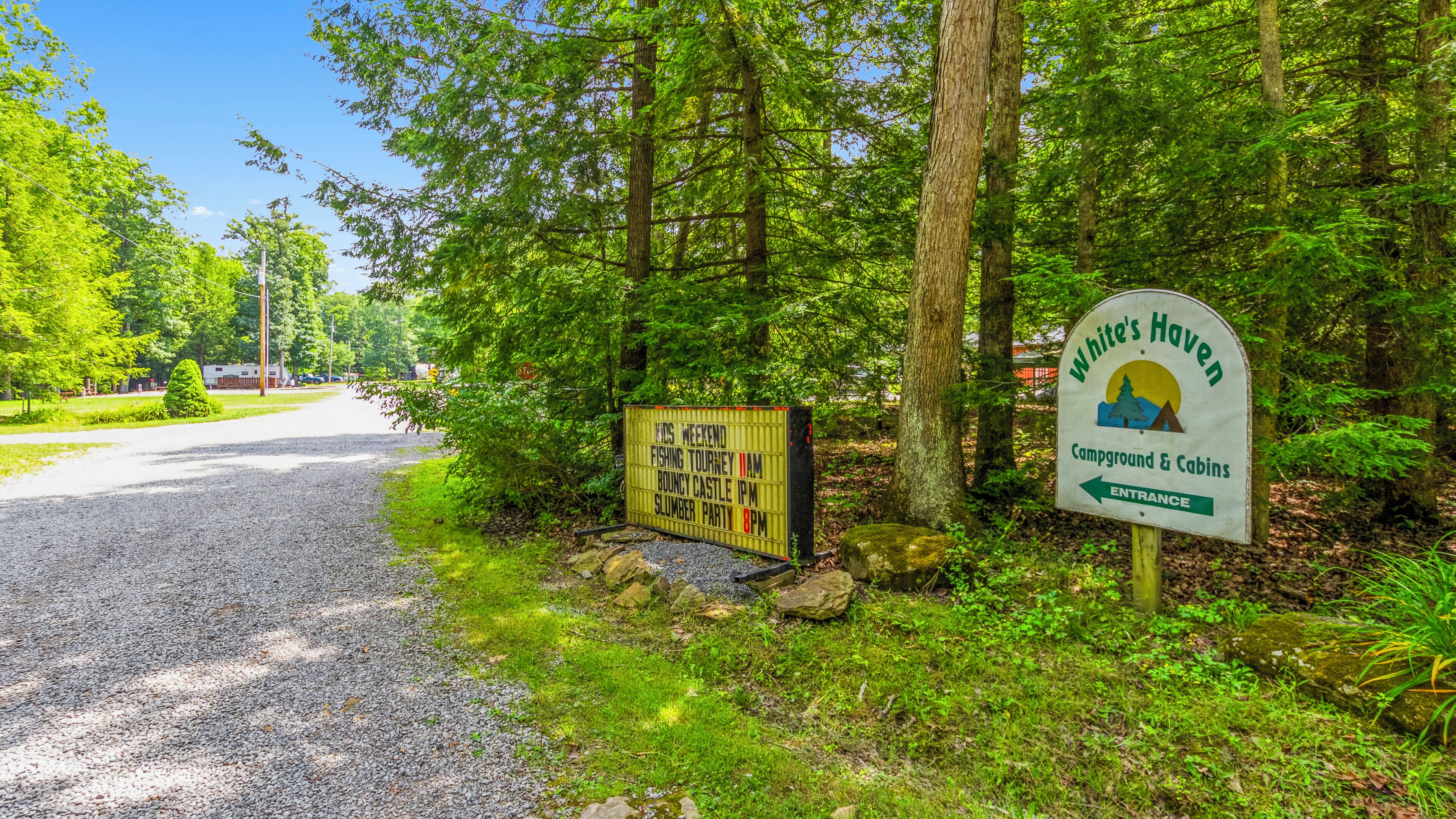 Overnattingsstedets uteområder