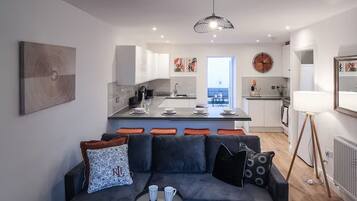 Apartment, Patio | Living area