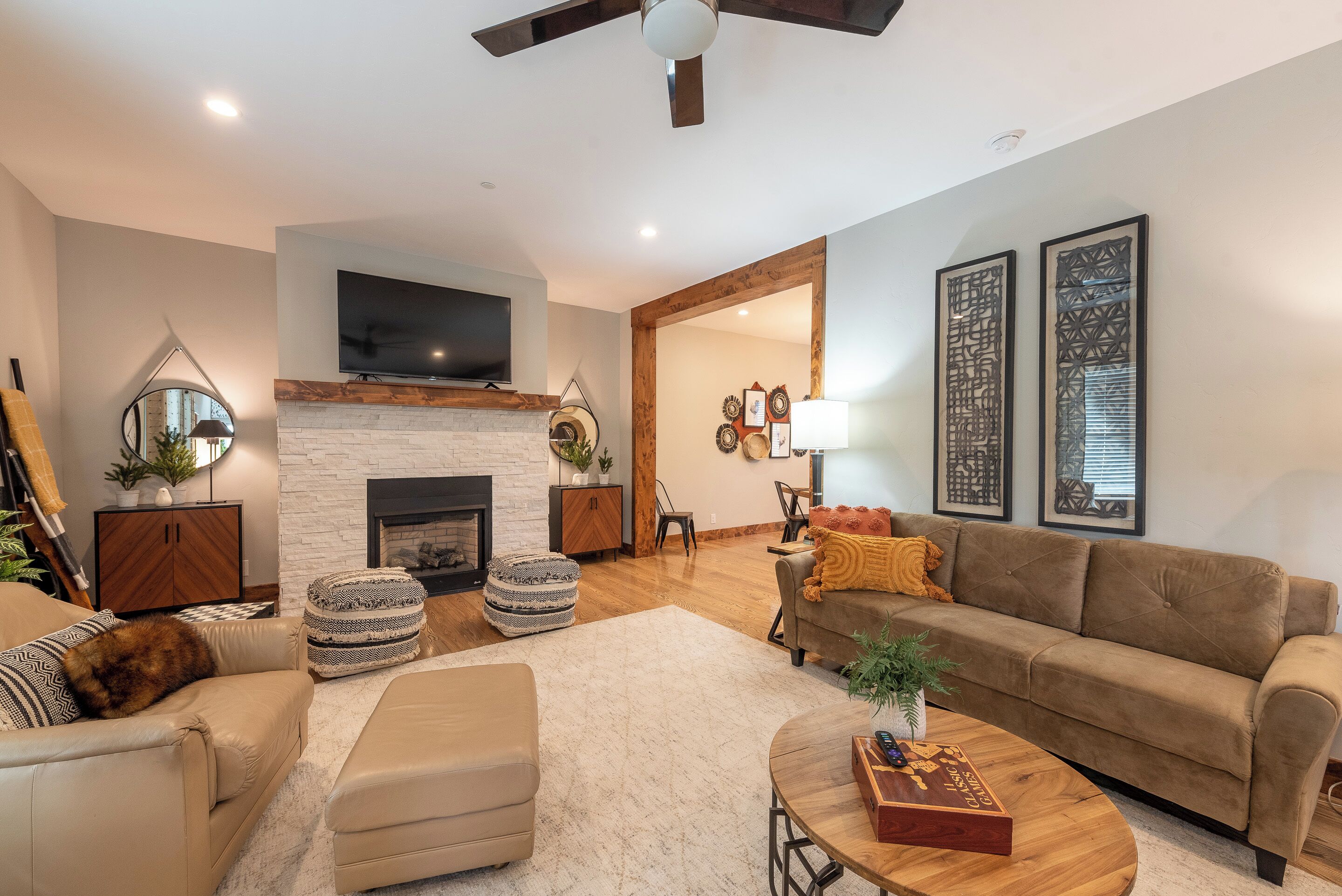 Área de sala de estar