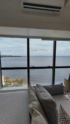 Apartament Deluxe, cuina, vistes a la platja