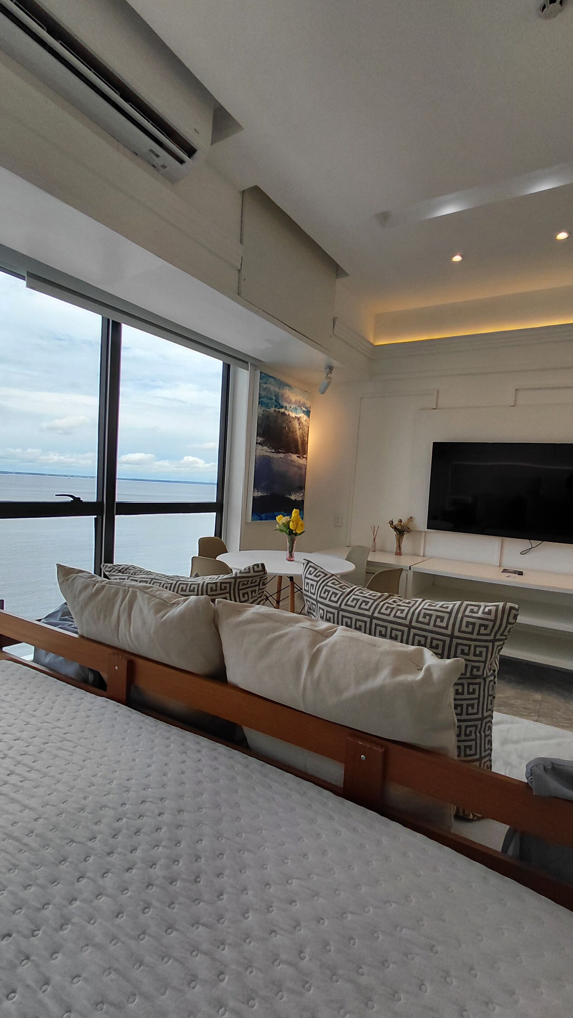 Apartamento Deluxe, cocina, vistas a la playa | Interior