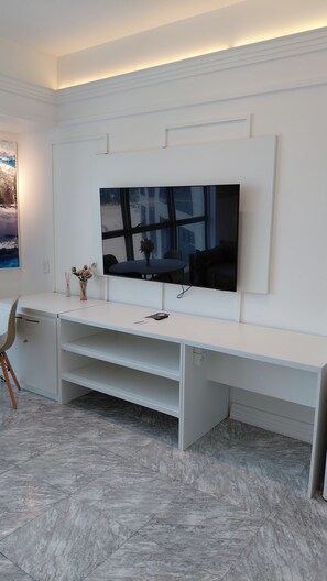 Apartament Deluxe, cuina, vistes a la platja | Interior