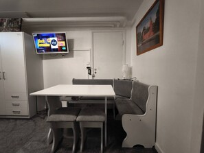 Room, 1 Bedroom | Dining room - Room-cozy Studio With Private Entrance a (Halmstad)