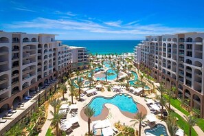 Luxury Double Room, 2 Bedrooms, Ocean View | Terrace/patio - Villa La Valencia (San José del Cabo)