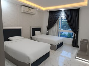 Appartement Supérieur, balcon, vue piscine