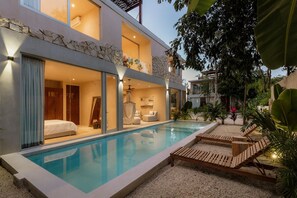 Outdoor pool - Villa Ka'an Pura Selva luxury and nature near the beach (Tulum)