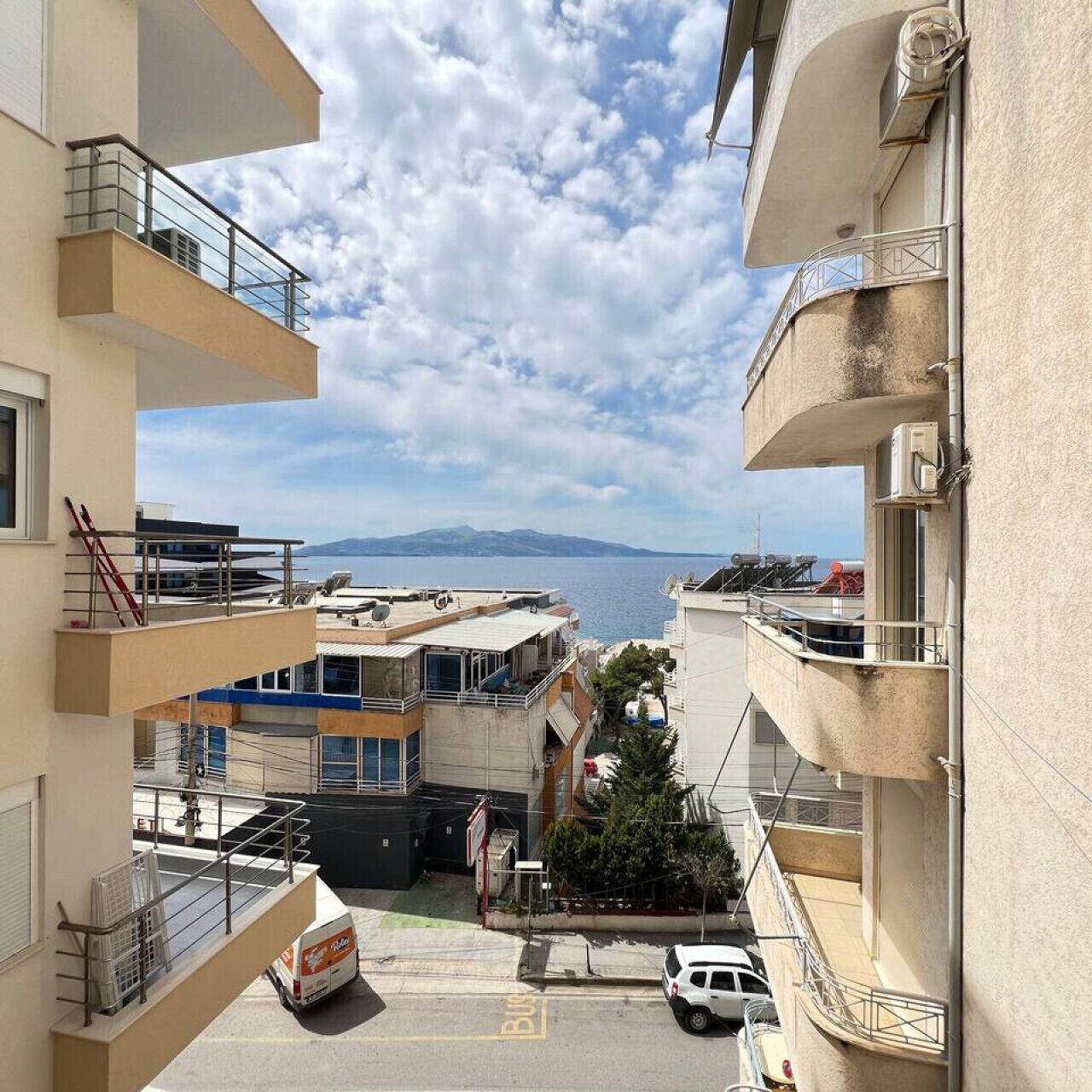 Vista des de l'allotjament