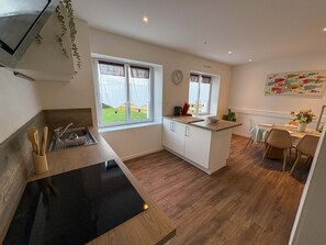 Fridge, microwave, oven, dishwasher - Ty Castel - Family home near the sea (Saint-Pabu)
